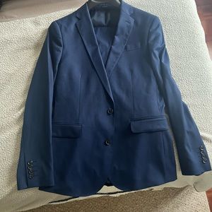 Navy blue men suit | Blue new suit for men. Suit pants and jacket